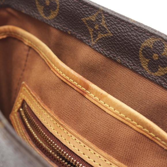 LOUIS VUITTON Vavin PM Handbag Leather Brown - Picture 9 of 13